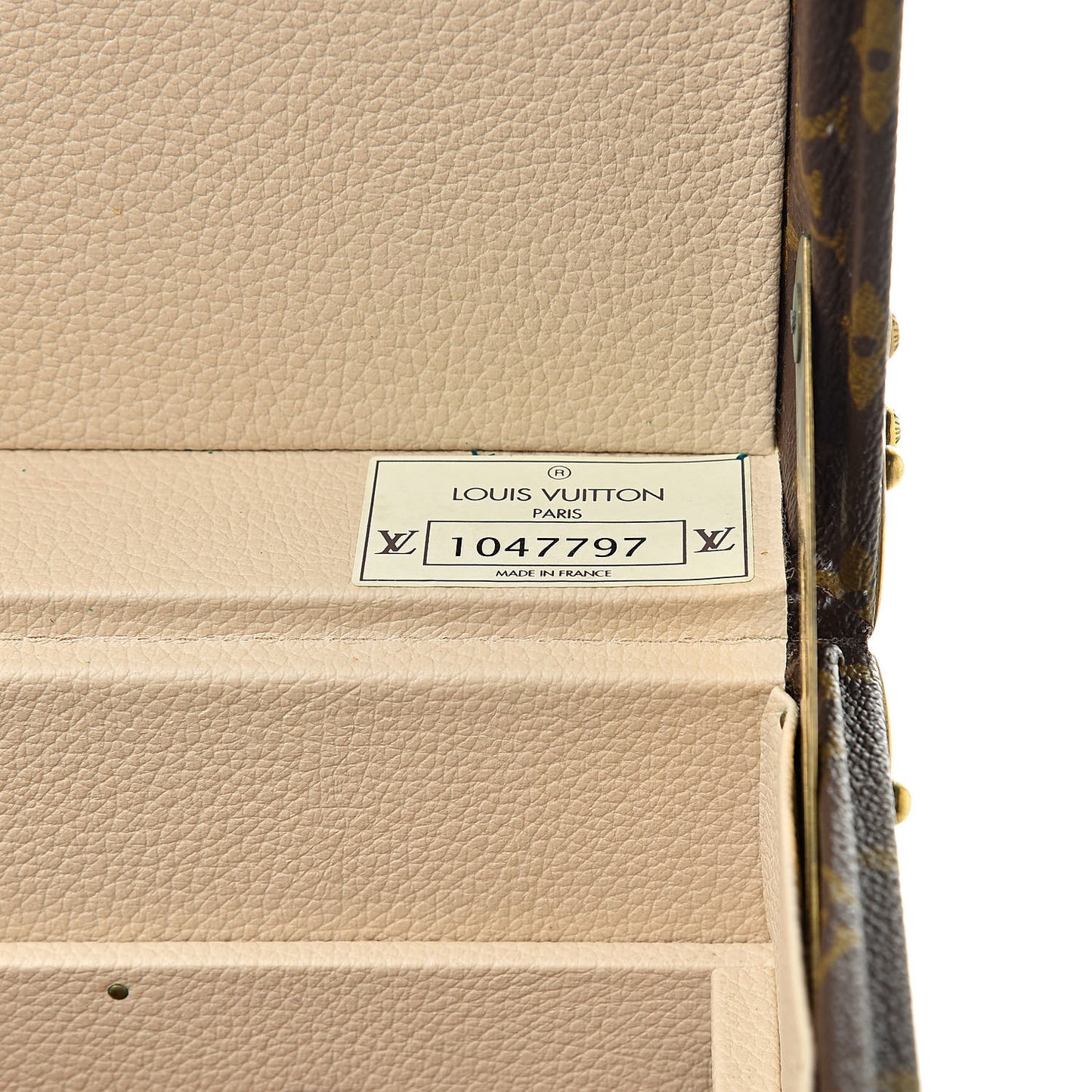 Monogram Boite Flacons Beauty Train Trunk Case
