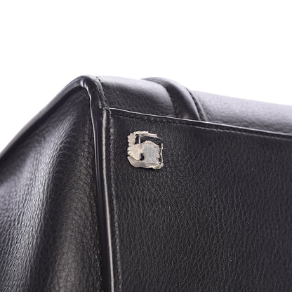 Celine Supple Calfskin Medium Phantom Luggage Black 11 of 13