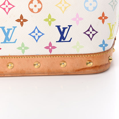 Louis Vuitton Monogram Multicolor Alma White 16 of 16