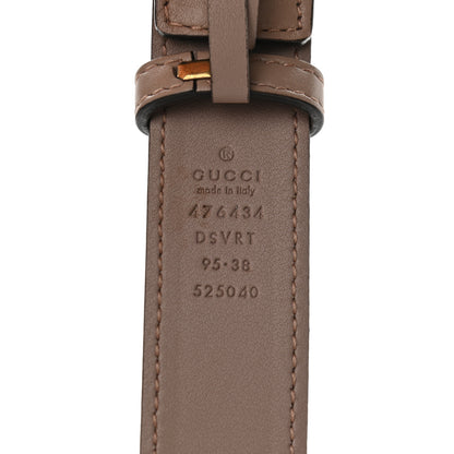 Gucci Calfskin Matelasse GG Marmont Belt Bag 95 38 Porcelain Rose 7 of 10
