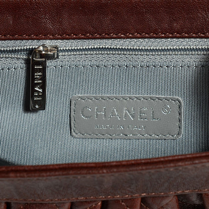 Chanel Washed Lambskin Mini Chain Around Messenger Brown 7 of 8