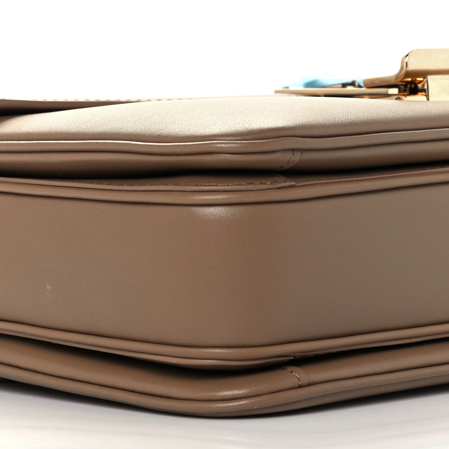 Celine Shiny Calfskin Medium C Bag Camel 5 of 10