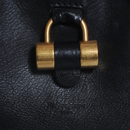 Saint Laurent Leather Oversized Muse Black 9 of 9
