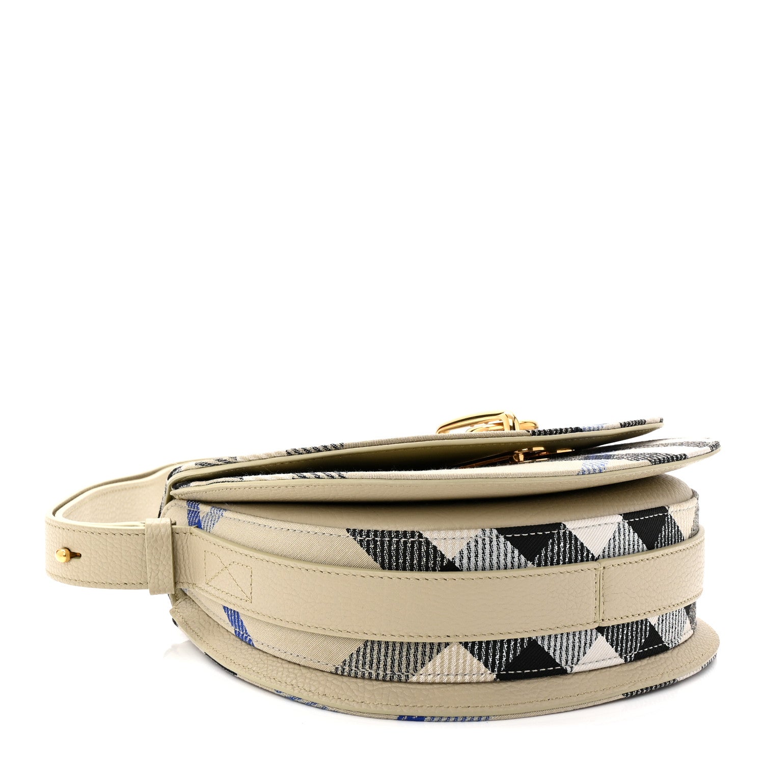 Burberry Jacquard Check Small Rocking Horse Crossbody Lichen 4 of 9