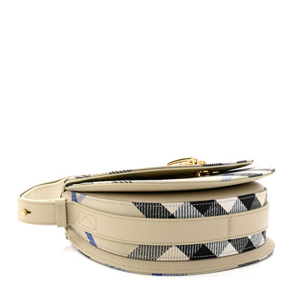 Burberry Jacquard Check Small Rocking Horse Crossbody Lichen 4 of 9