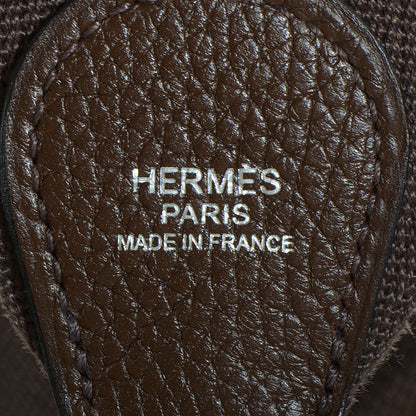 Hermes Taurillon Clemence Evelyne III PM Chocolate 8 of 15