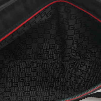 Gucci Canvas Double Pocket Belt Bag Black 5 of 10