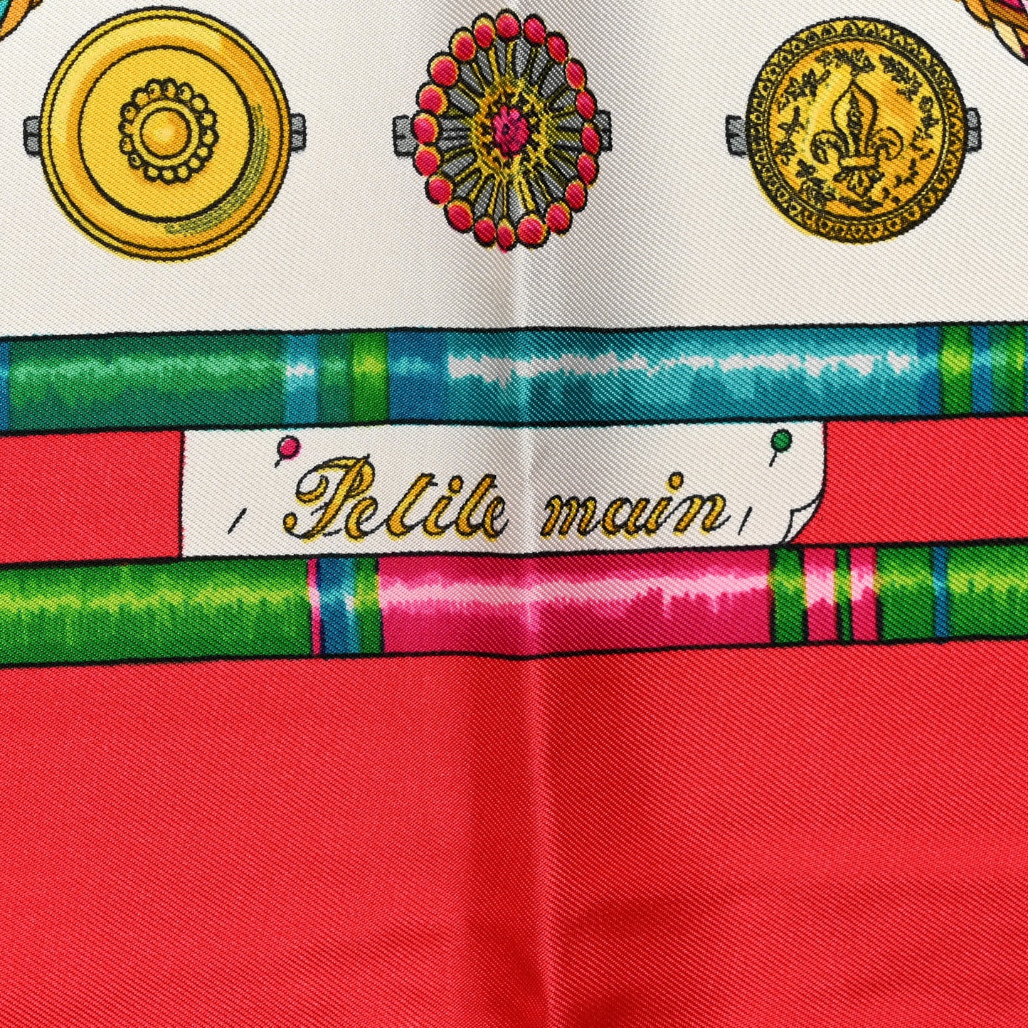 Silk Petite Main Scarf 90