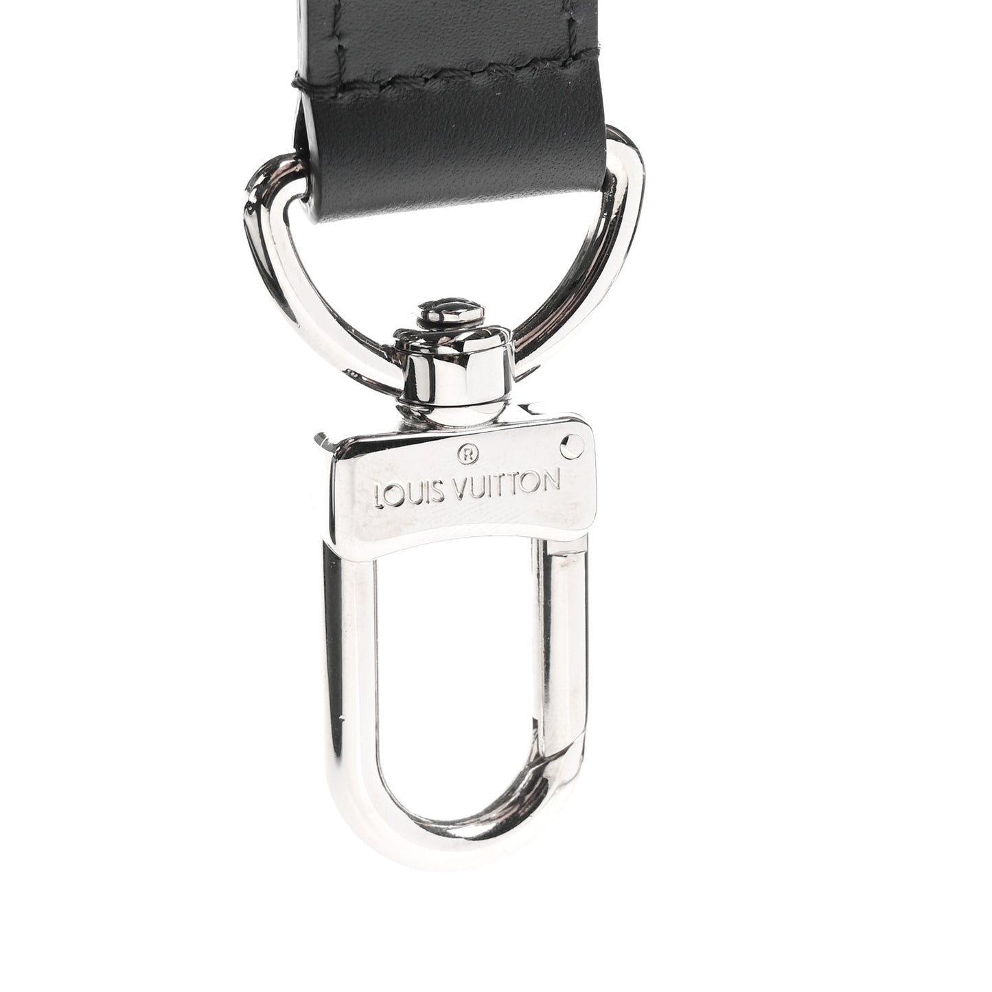 Calfskin Adjustable Shoulder Strap Black