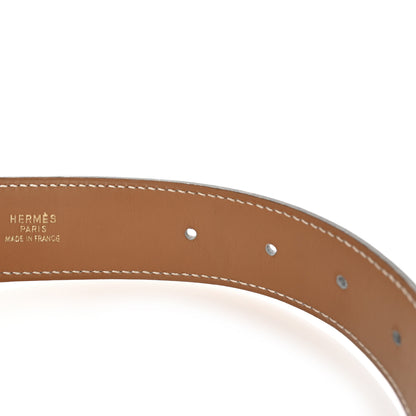 Hermes Box Swift 32mm H Belt 90 Black Gold 5 of 7
