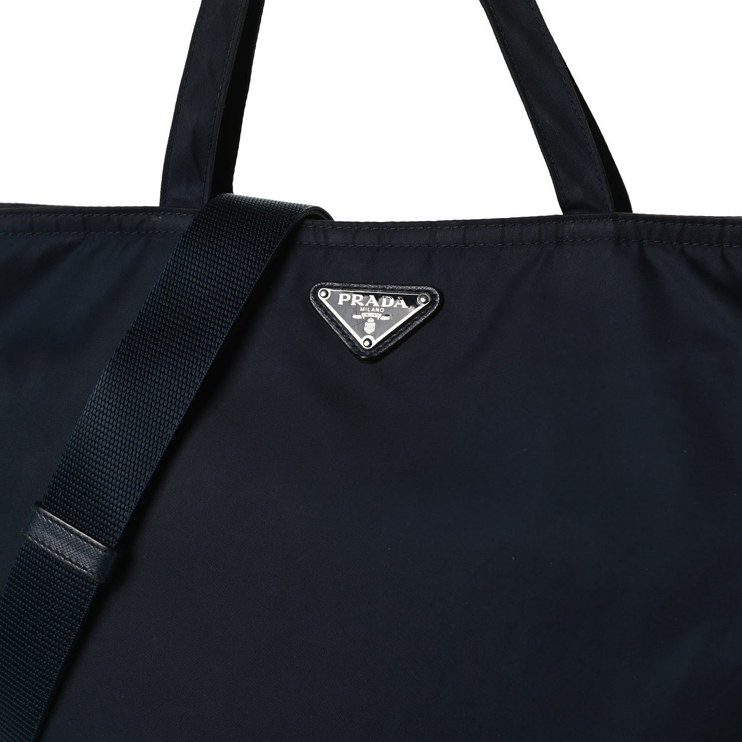 Prada Tessuto Nylon Tote Baltico 7 of 18