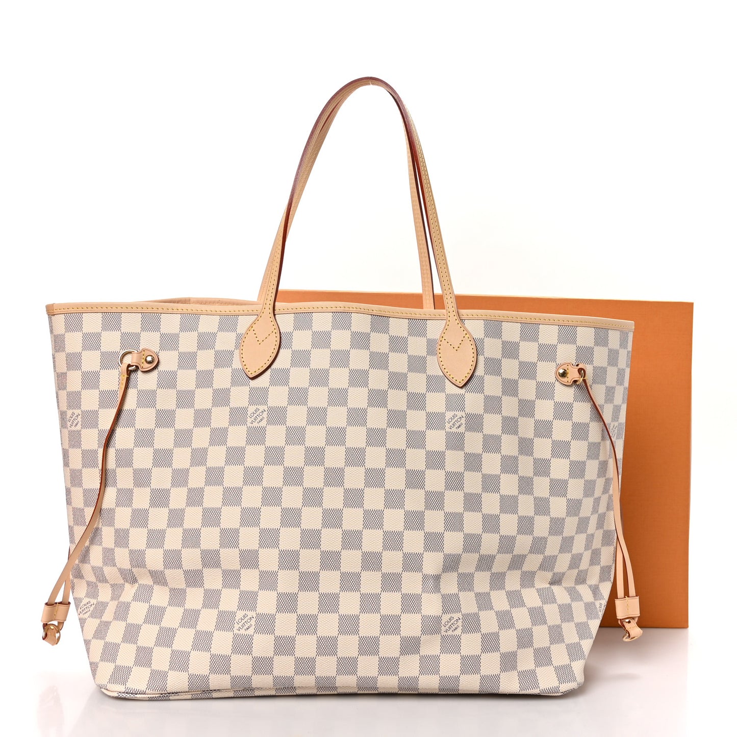 Damier Azur Neo Neverfull GM Rose Ballerine