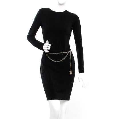 Chanel Enamel Chain Lipstick CC Kisses Belt Gold 2 of 9