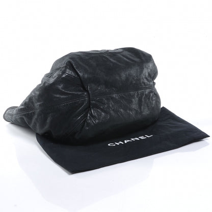 Chanel Calfskin Stretch Spirit Large Cabas Tote Black 4 of 7