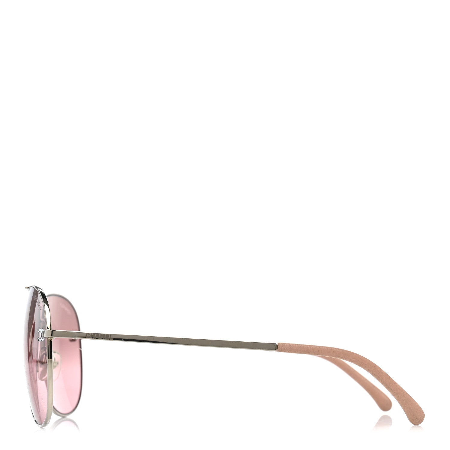 Chanel CC Aviator Sunglasses 4189-T-Q Pink 3 of 9