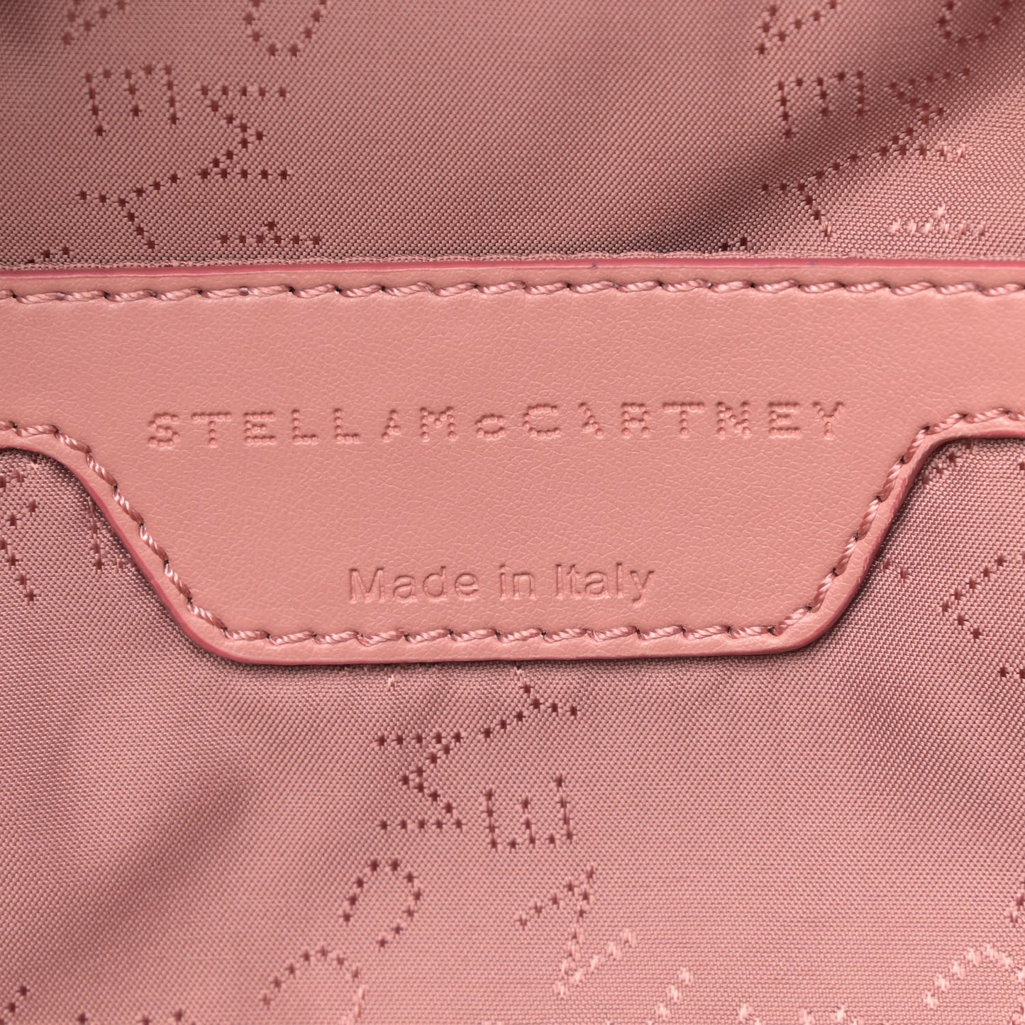 Shaggy Deer Mini Falabella Backpack Pink