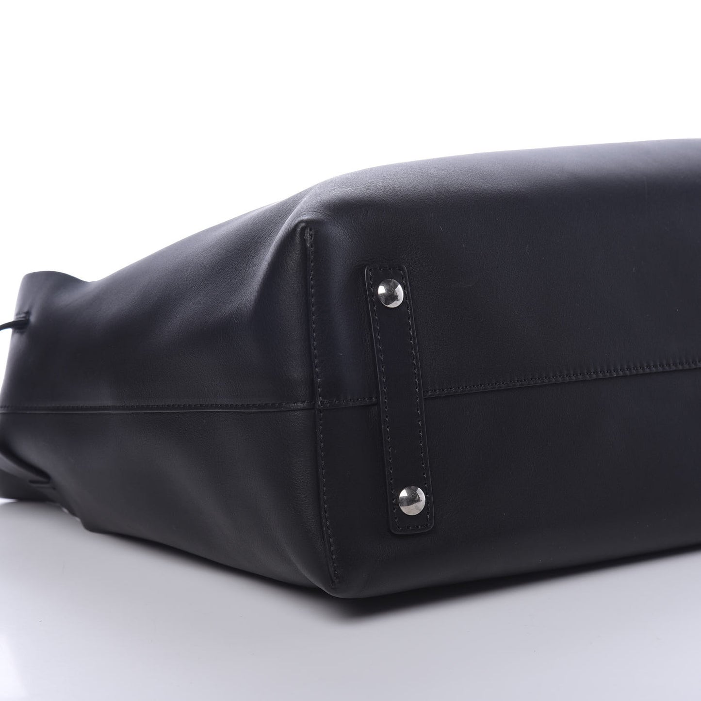 Soft Calfskin Medium Belt Bag Black