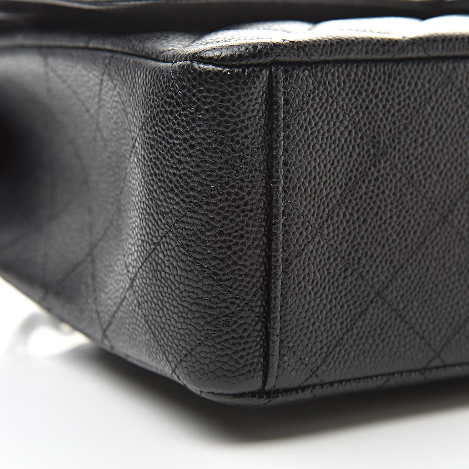 Chanel Caviar Quilted Maxi Double Flap Black 9 of 11