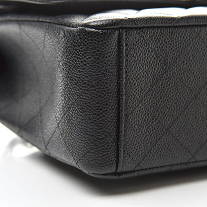 Chanel Caviar Quilted Maxi Double Flap Black 9 of 11