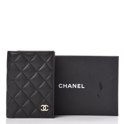 Chanel Caviar Quilted Passport Holder Black 8 of 8