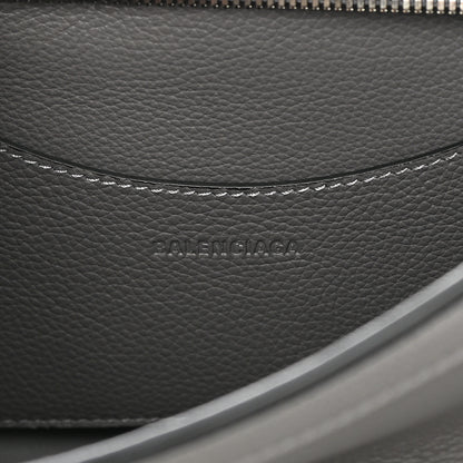 Balenciaga Grained Calfskin Neo Classic Silver Hardware S City Dark Grey 6 of 11