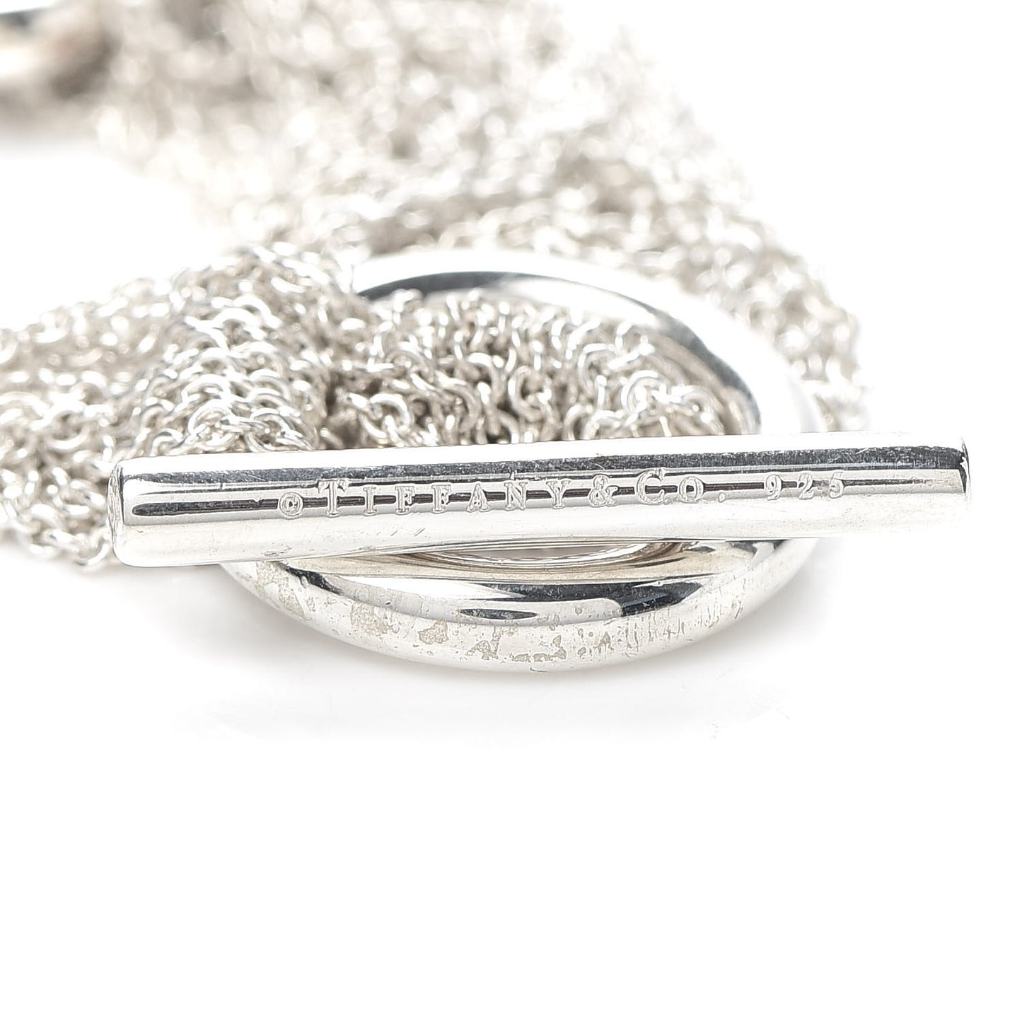 Sterling Silver Heart Mesh Bracelet