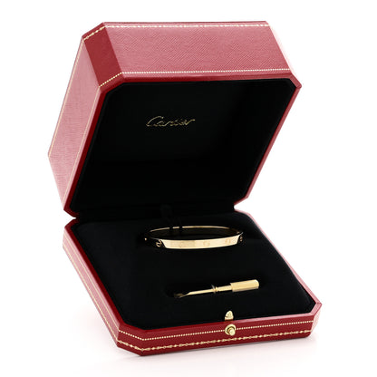 Cartier 18k Yellow Gold Medium LOVE Bracelet 16 8 of 8
