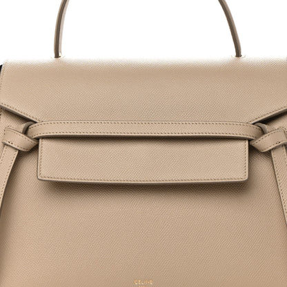 Celine Grained Calfskin Mini Belt Bag Light Taupe 9 of 13