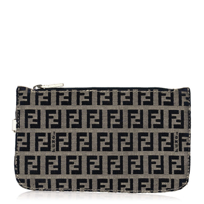 Fendi Zucchino Cosmetic Pouch Brown 1 of 8