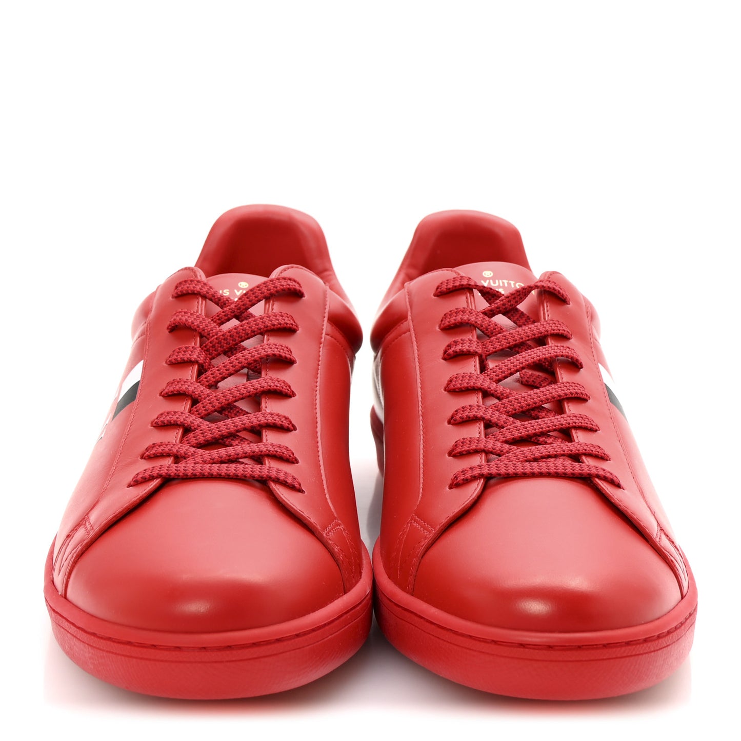 Calfskin Luxembourg Sneakers 10 Red
