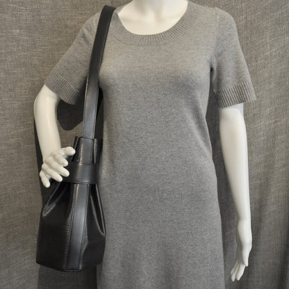 Louis Vuitton Epi Sac D'epaule Black 3 of 9