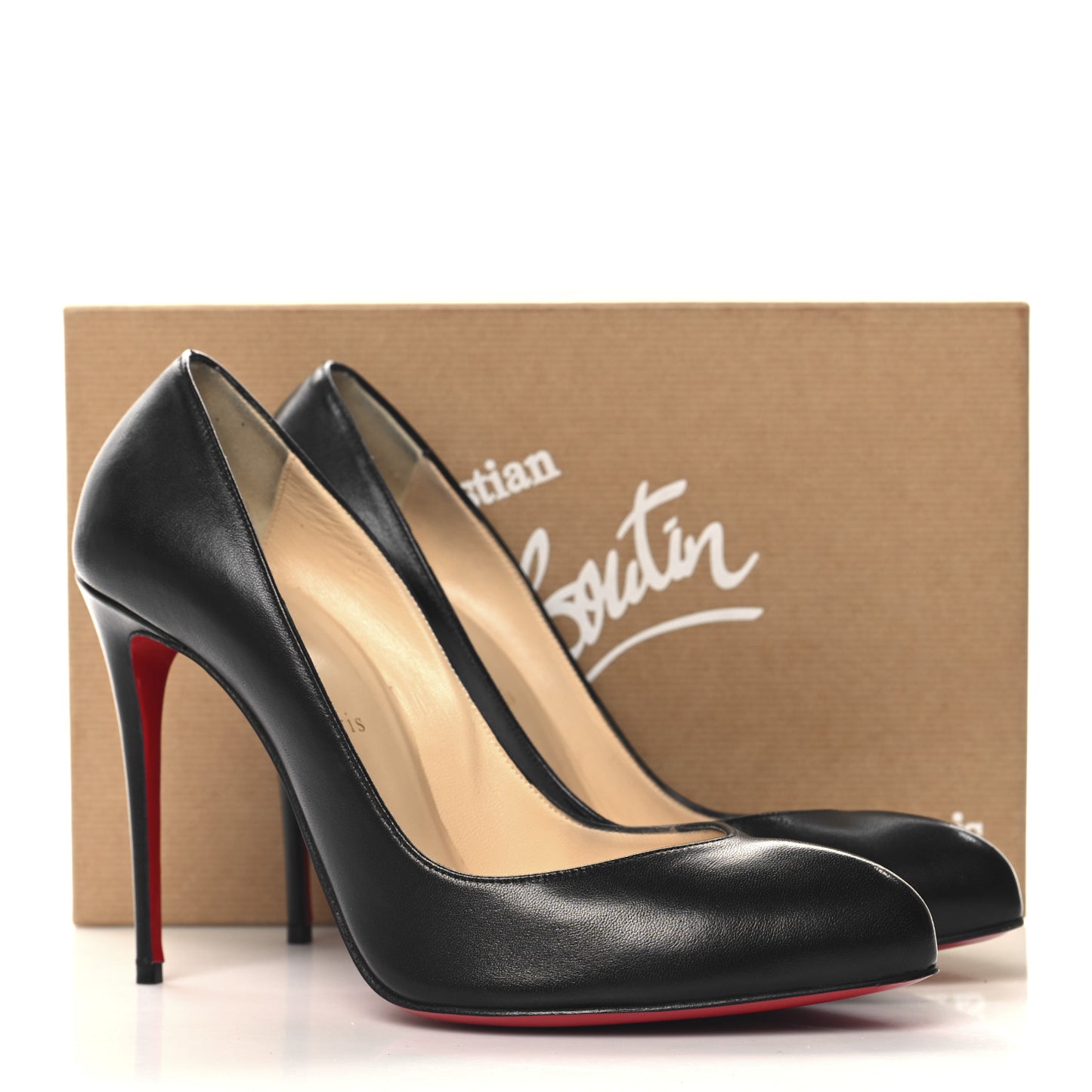 Shiny Nappa Breche 100 Pumps 40.5 Black