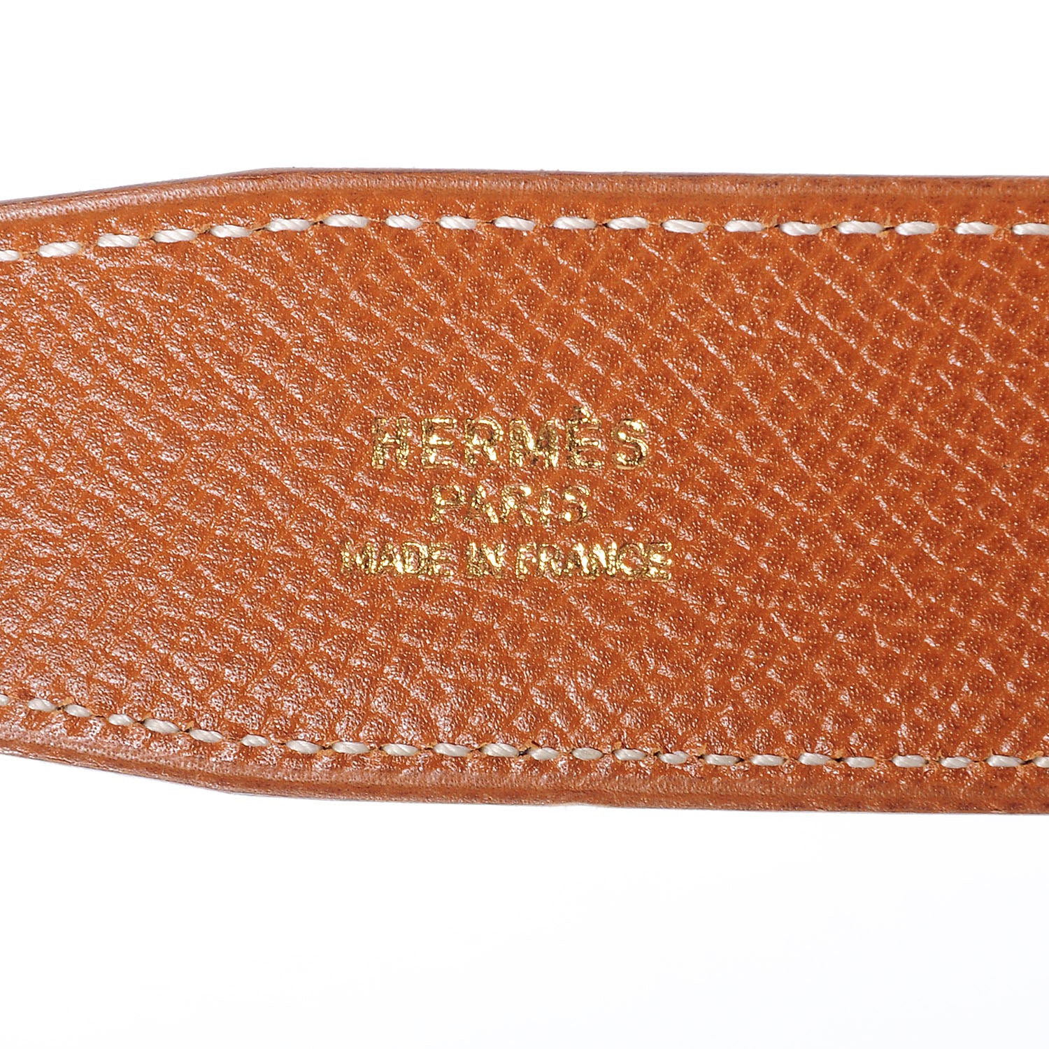 Hermes Courchevel Reversible Constance 32mm H Belt Navy Gold 75 5 of 6