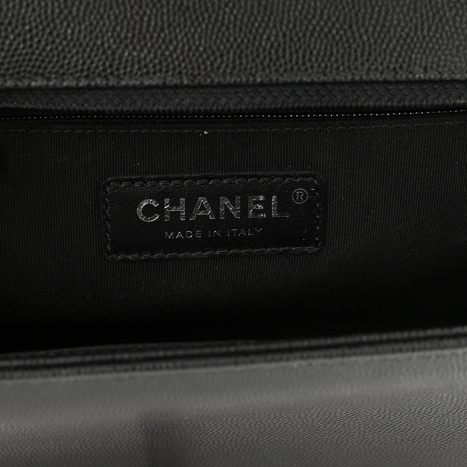 Chanel Caviar Quilted New Medium Boy Flap Black 6 of 11