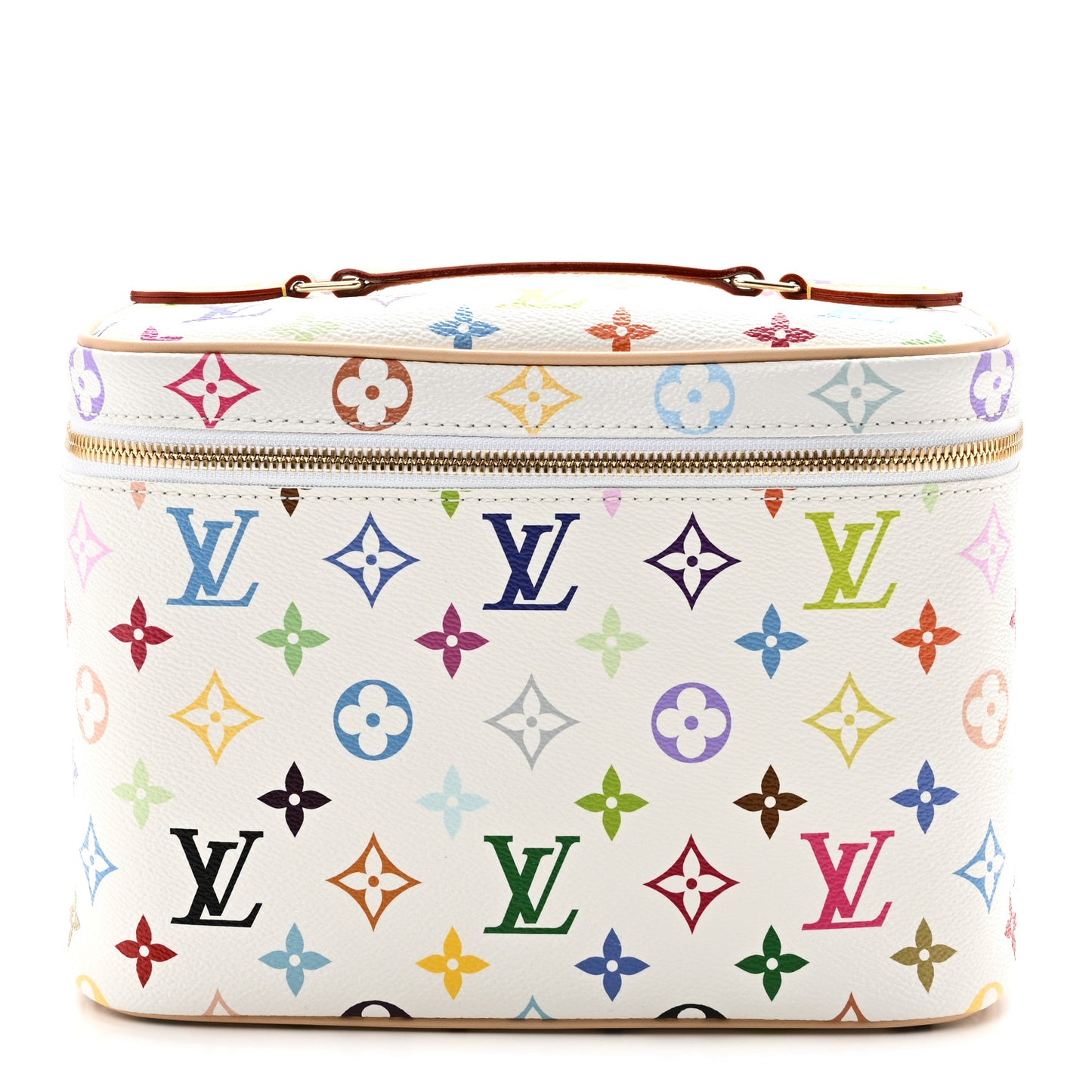 LV X TM Monogram Multicolor Nice BB White