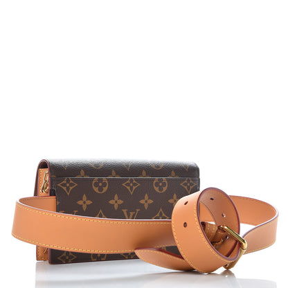 Louis Vuitton Monogram S Lock Belt Pouch MM 3 of 9