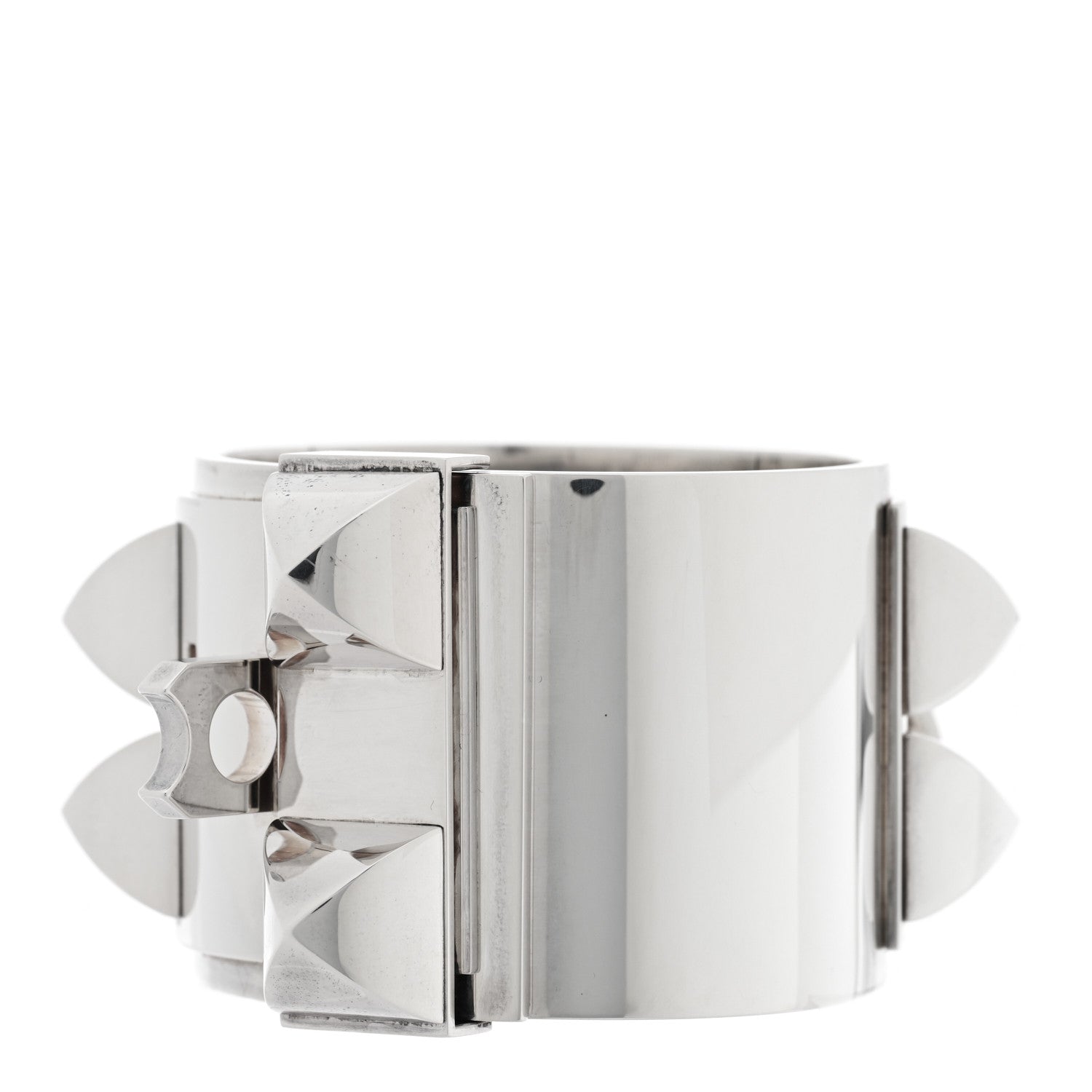 Hermes Sterling Silver Collier De Chien Bracelet SH 2 of 3