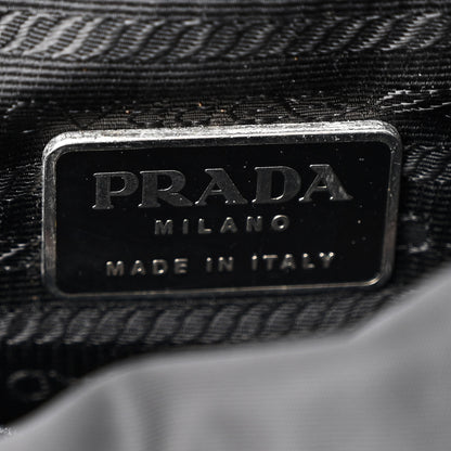 Prada Tessuto Nylon Shoulder Bag Black 6 of 11