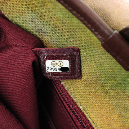 Chanel Washed Toile Graffiti On The Pavements Messenger Khaki Multicolor 7 of 7