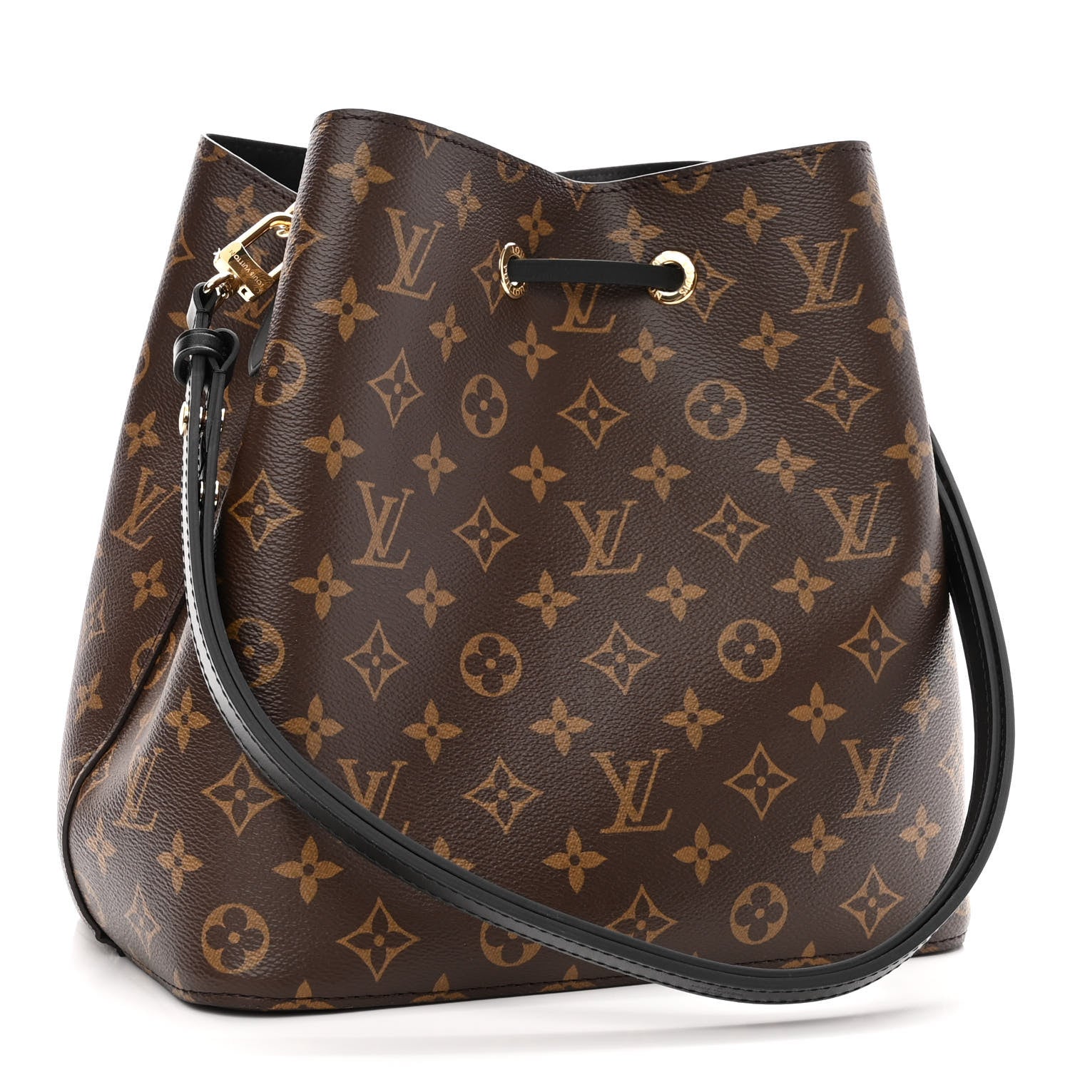 Louis Vuitton Monogram Neonoe MM Black 3 of 9