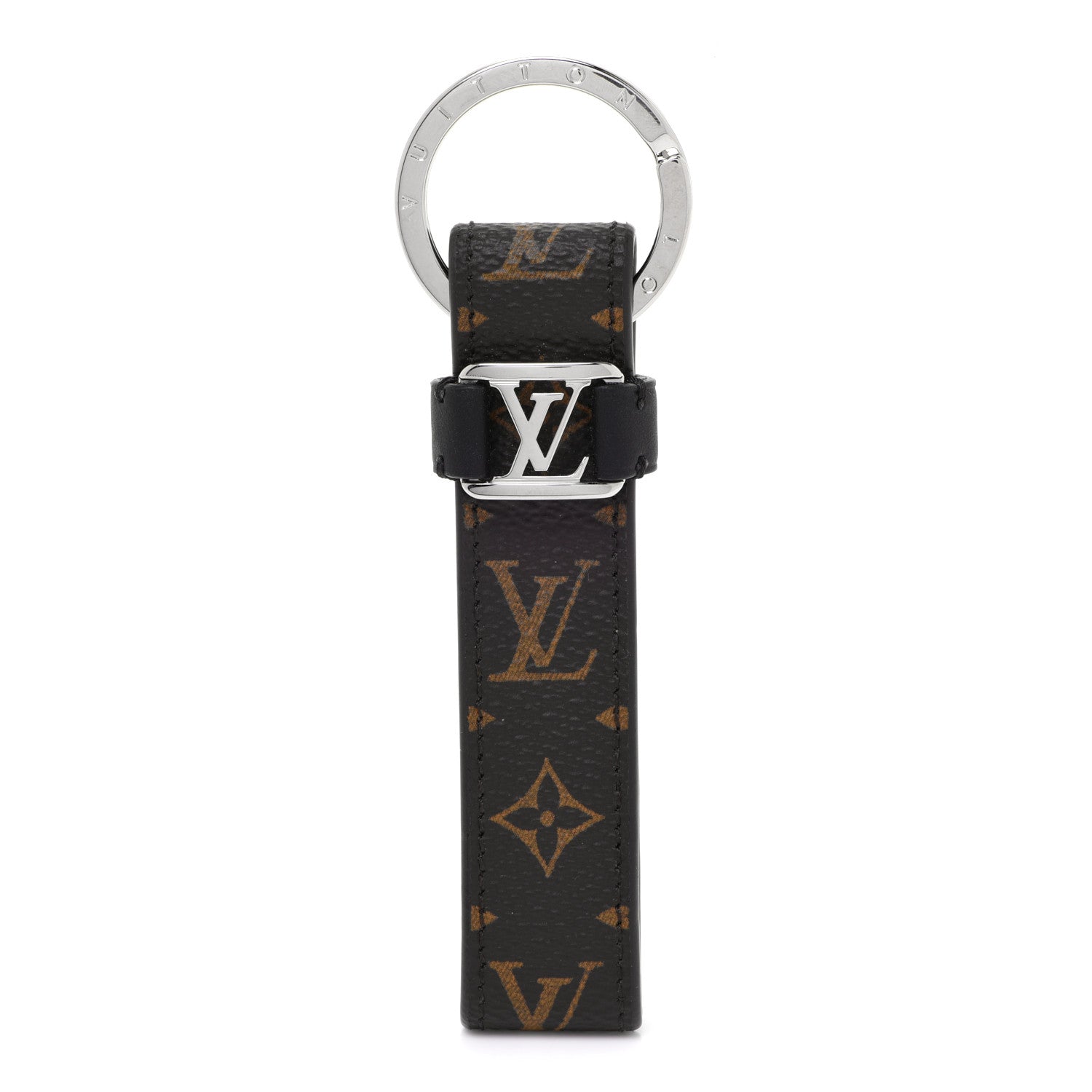 Louis Vuitton Monogram LV Dragonne Bag Charm Key Holder 1 of 3