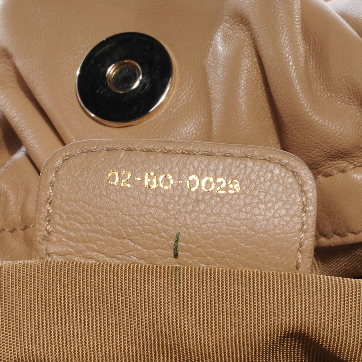 Christian Dior Lambskin Cannage Medium Le Trente Tote Beige 7 of 8