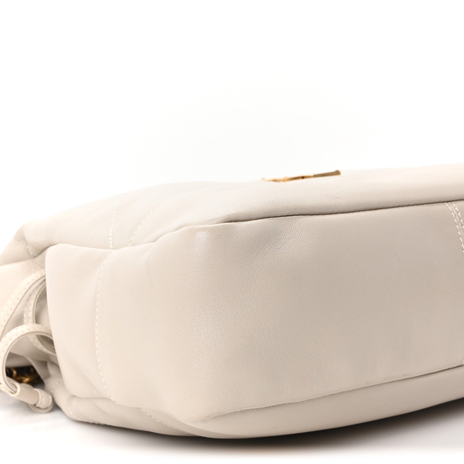 Saint Laurent Lambskin Small Jamie Shopping Tote Creme Soft 10 of 11