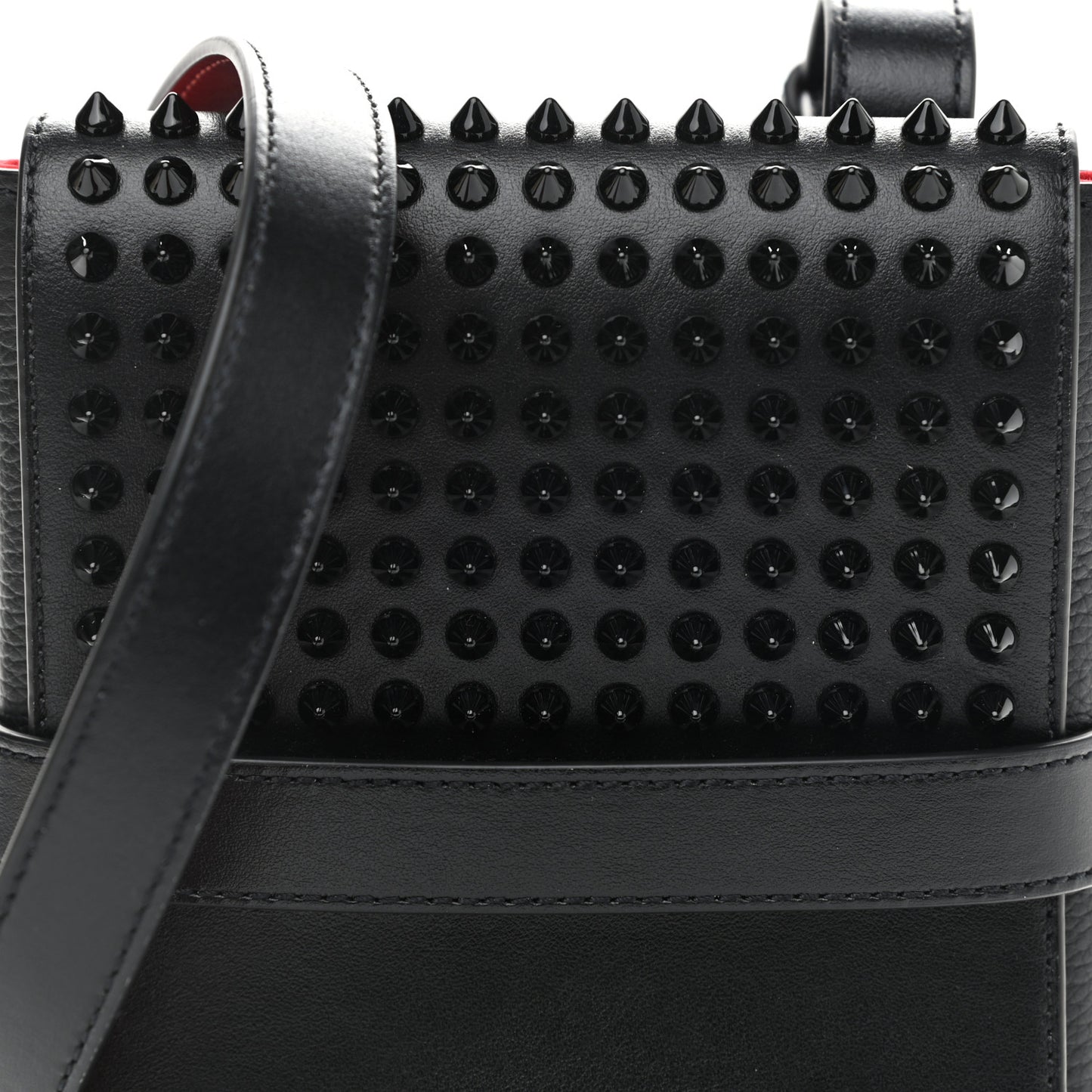 Calfskin Spikes Benech Reporter Black