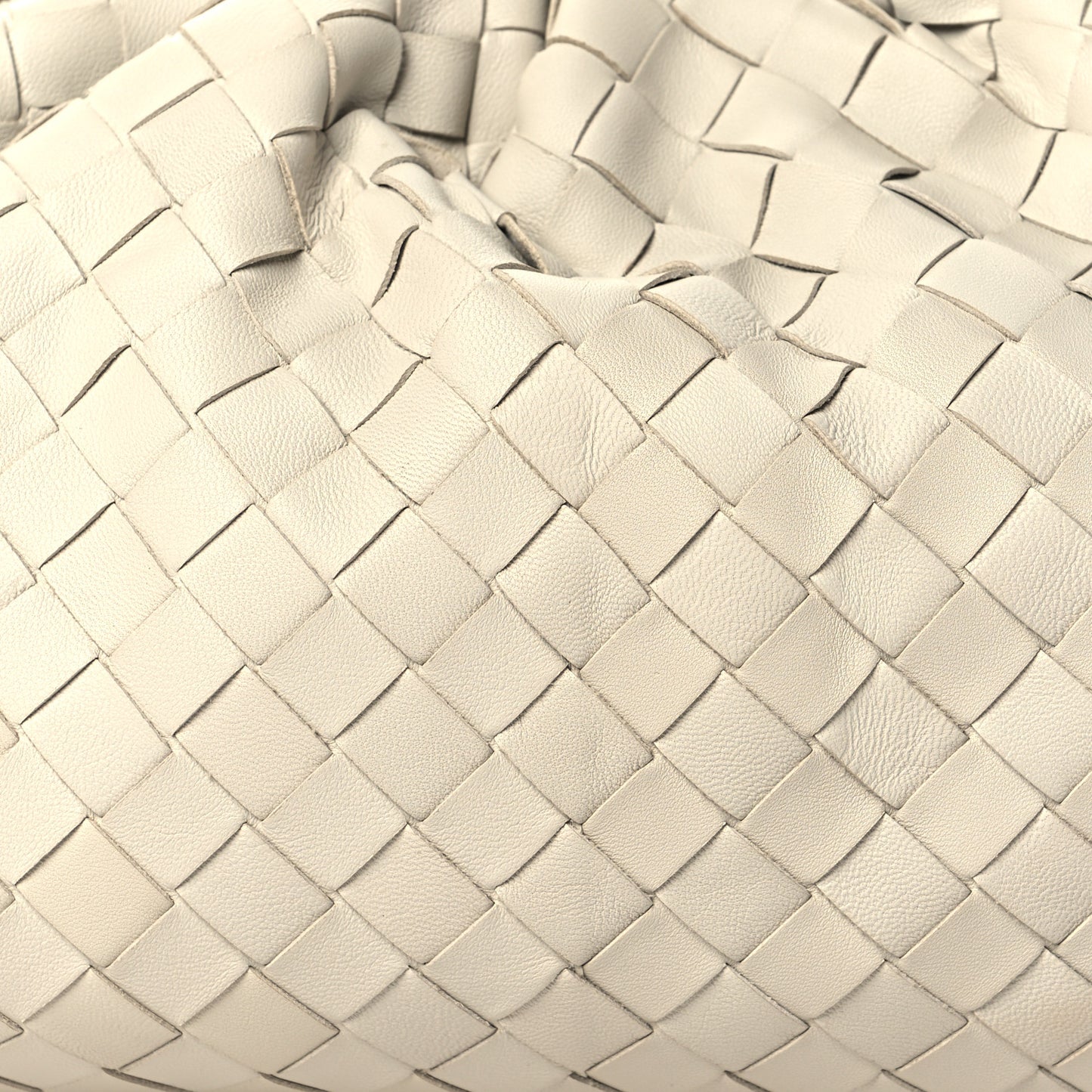 Nappa Maxi Intrecciato The Pouch Oversized Clutch Plaster