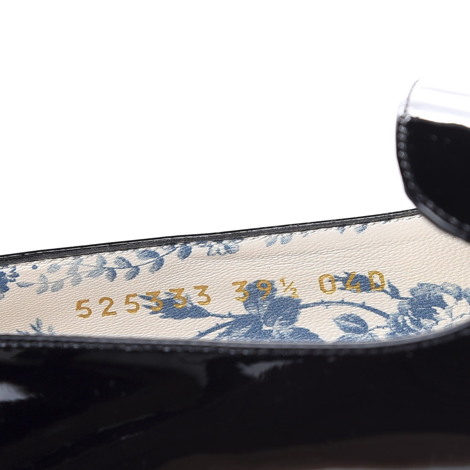 Gucci Vernice GG Victoire 55mm Loafer Pumps 39.5 Black 9 of 10