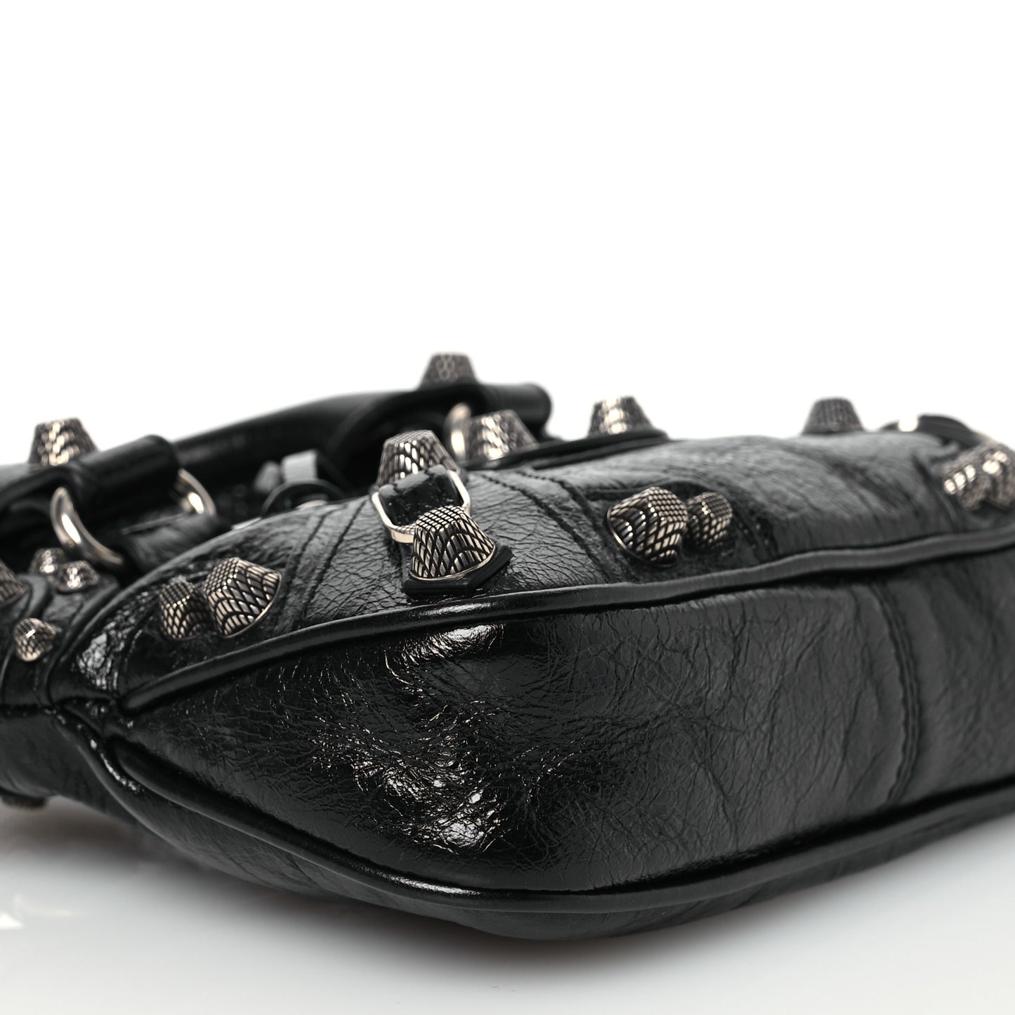 Agneau Arena Neo Cagole Mini Handbag Black