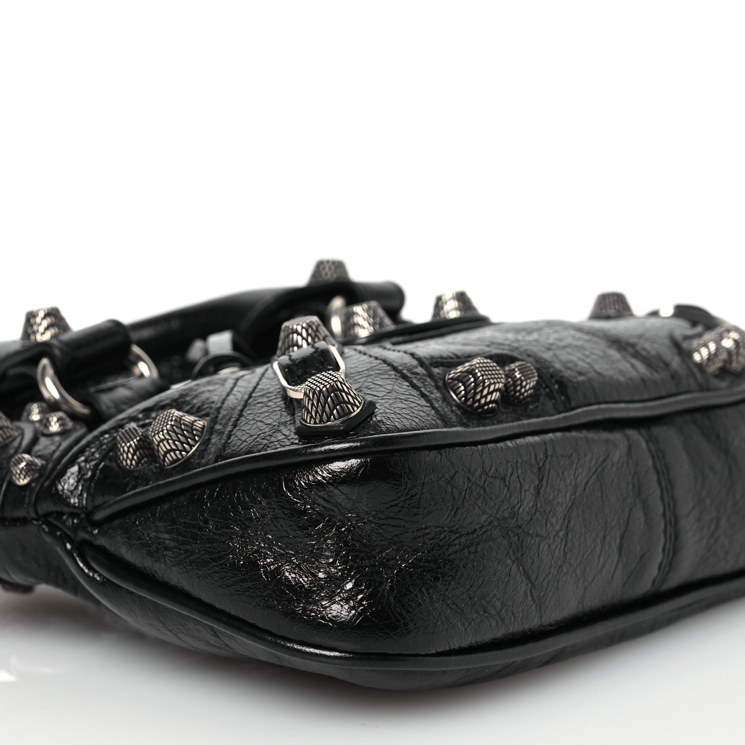 Balenciaga Agneau Arena Neo Cagole Mini Handbag Black 10 of 15