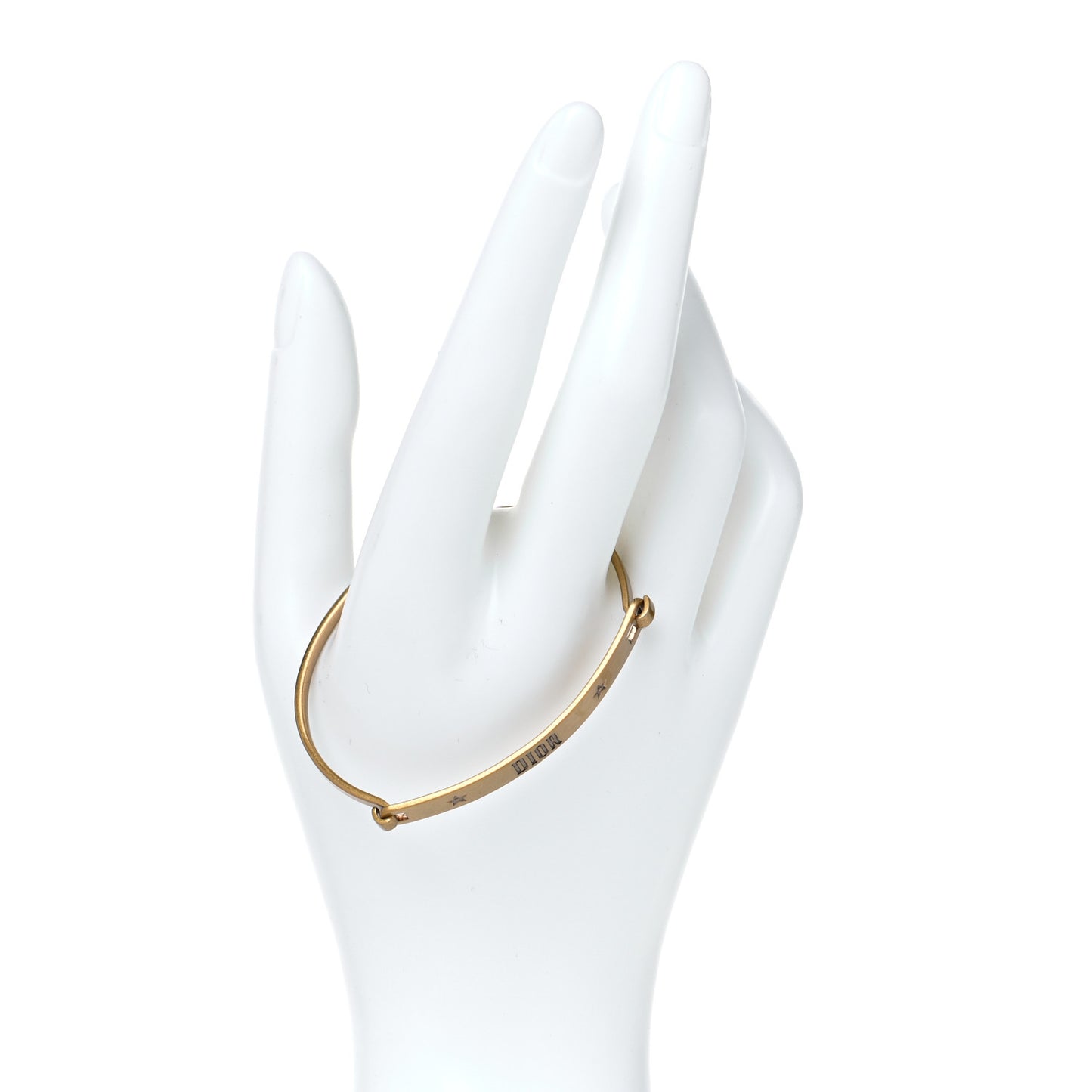 Metal Crystal Dio(r)evolution Cuff Gold