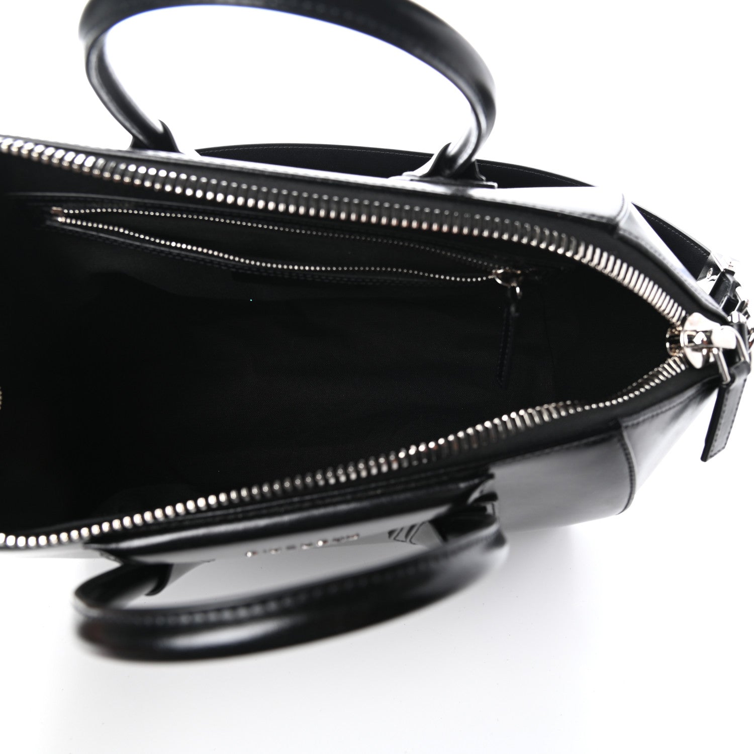 Givenchy Shiny Lord Calfskin Medium Antigona Black 5 of 9